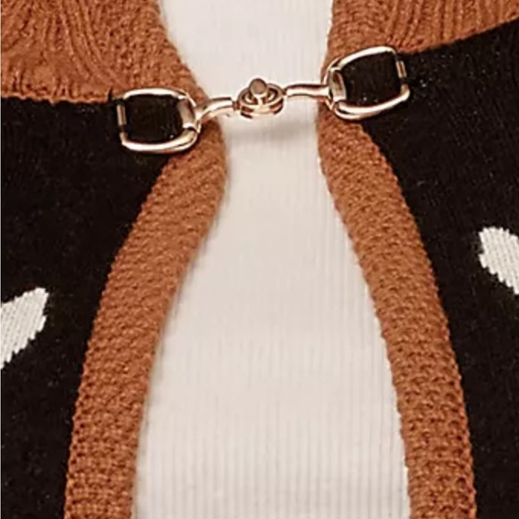 Nwot Maeve cape cardigan Cardigan with Dog Design - Picture 7 of 9